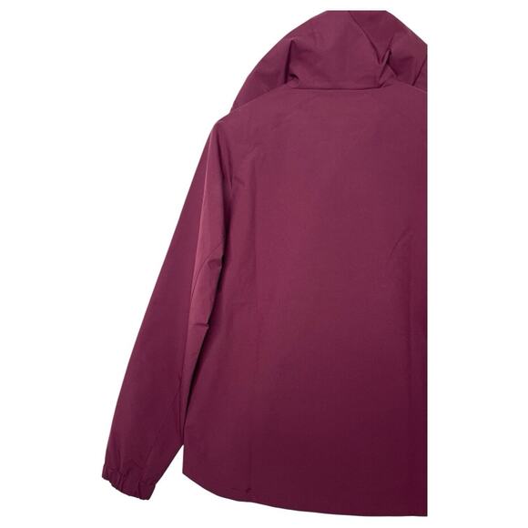 Psycho Tuna Jacket Mens Small Purple Wine Windbreaker Jacket Pull Over Hoodie - Picture 14 of 14